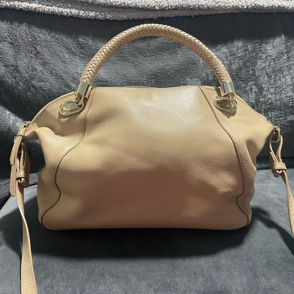 Cole Haan Tan Benson Satchel
